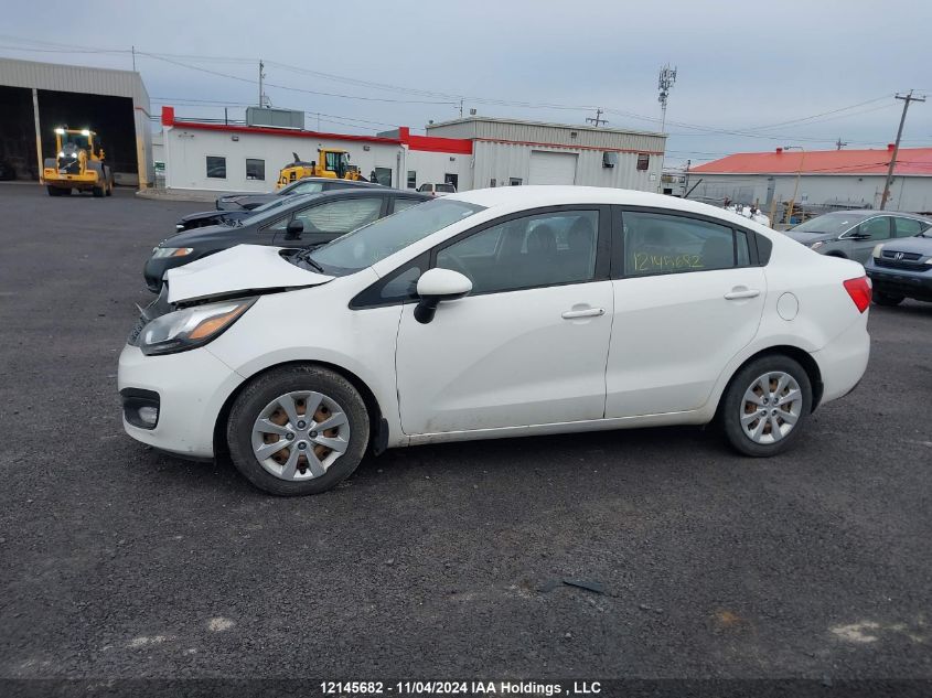 2013 Kia Rio VIN: KNADM4A33D6257305 Lot: 12145682