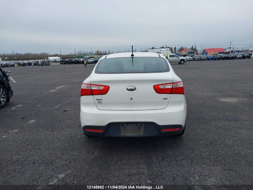 2013 Kia Rio VIN: KNADM4A33D6257305 Lot: 12145682