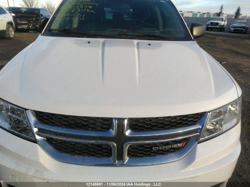 2015 Dodge Journey Se VIN: 3C4PDCAB6FT616348 Lot: 12145691