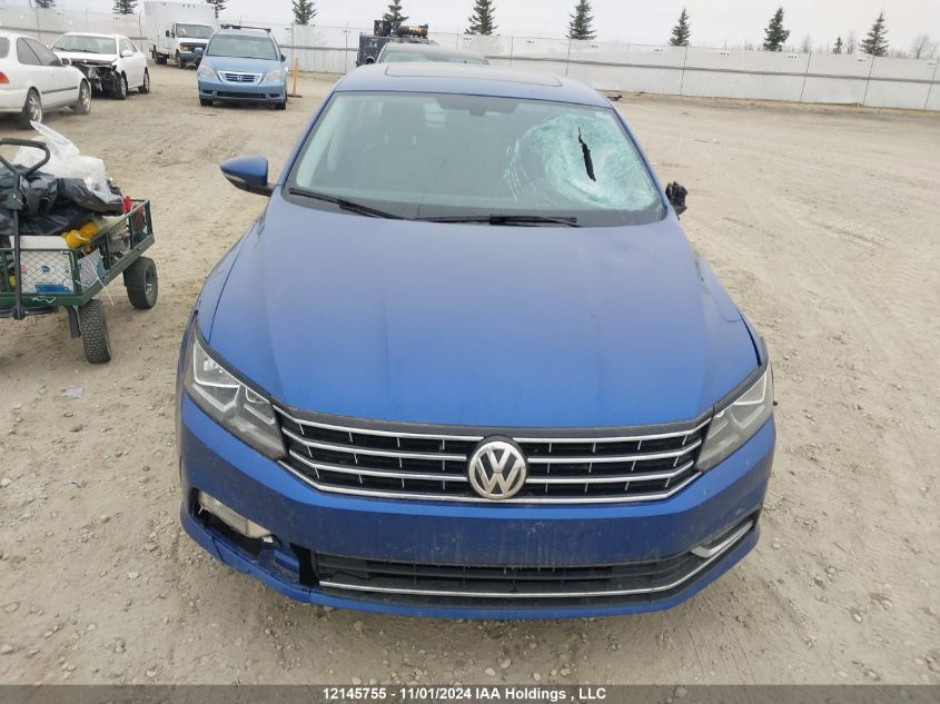 2016 Volkswagen Passat VIN: 1VWCS7A34GC070163 Lot: 12145755