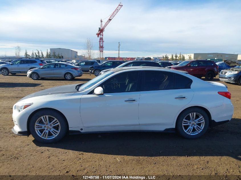 2015 Infiniti Q50 VIN: JN1BV7AR5FM406540 Lot: 12145758