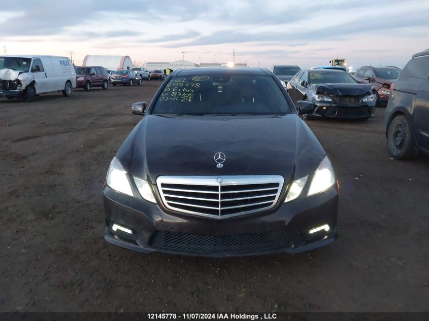 2010 Mercedes-Benz E-Class VIN: WDDHF8HB4AA187105 Lot: 12145778