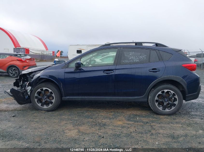 2021 Subaru Crosstrek Premium VIN: JF2GTAPC8MH367250 Lot: 12145785