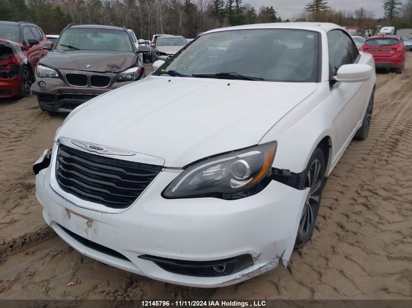 2012 Chrysler 200 S V6 Convertible VIN: 1C3BCBGG2CN204051 Lot: 12145796