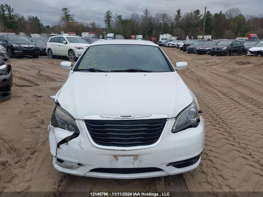 2012 Chrysler 200 S V6 Convertible VIN: 1C3BCBGG2CN204051 Lot: 12145796