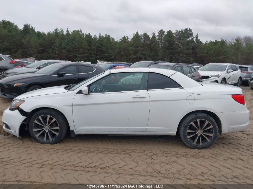 2012 Chrysler 200 S V6 Convertible VIN: 1C3BCBGG2CN204051 Lot: 12145796