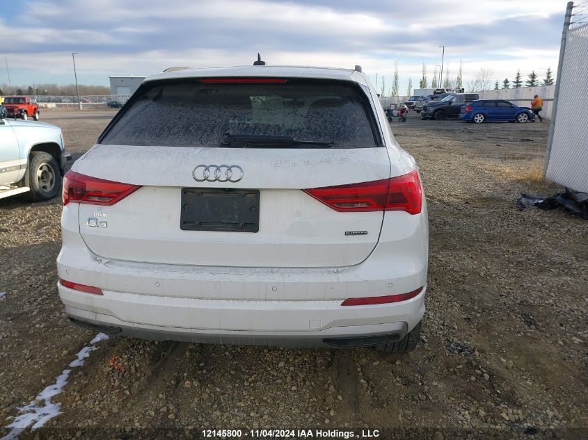 2020 Audi Q3 VIN: WA1AECF30L1035140 Lot: 12145800