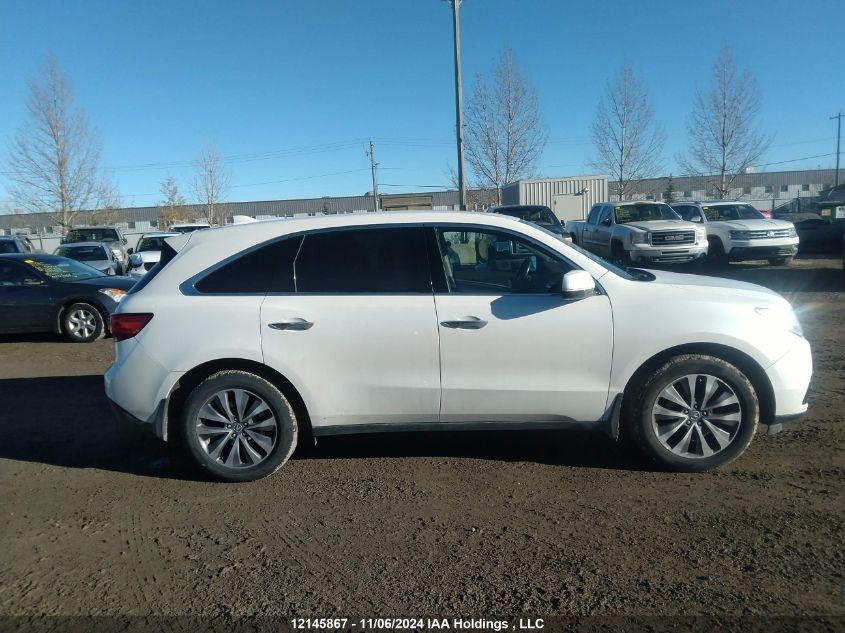 2014 Acura Mdx VIN: 5FRYD4H49EB501627 Lot: 12145867