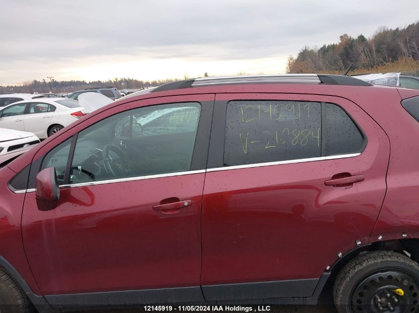 2013 Chevrolet Trax VIN: 3GNCJLSB2DL210884 Lot: 12145919