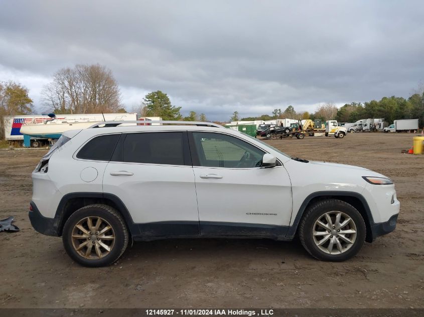 2016 Jeep Cherokee Limited VIN: 1C4PJMDS1GW161429 Lot: 12145927