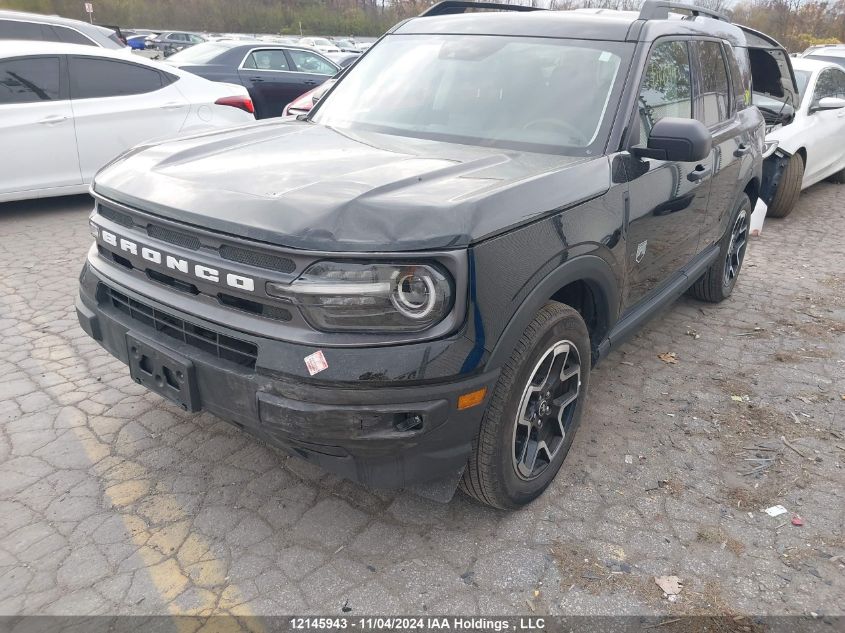 2024 Ford Bronco Sport Big Bend VIN: 3FMCR9B67RRE60841 Lot: 12145943