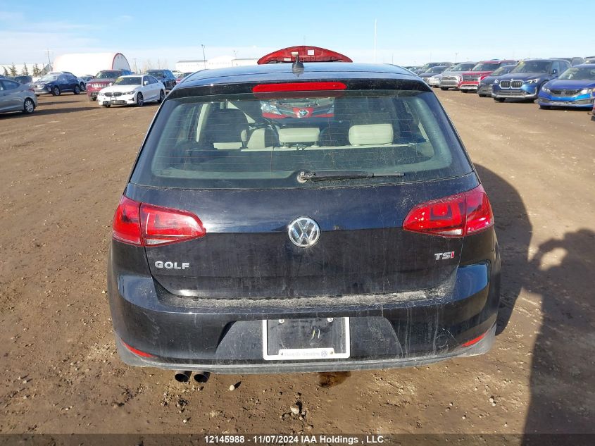 2015 Volkswagen Golf VIN: 3VW217AUXFM083780 Lot: 12145988