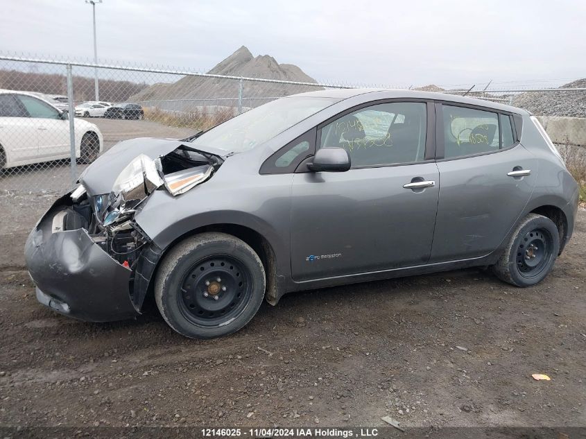 2015 Nissan Leaf S/Sv/Sl VIN: 1N4AZ0CP2FC318508 Lot: 12146025