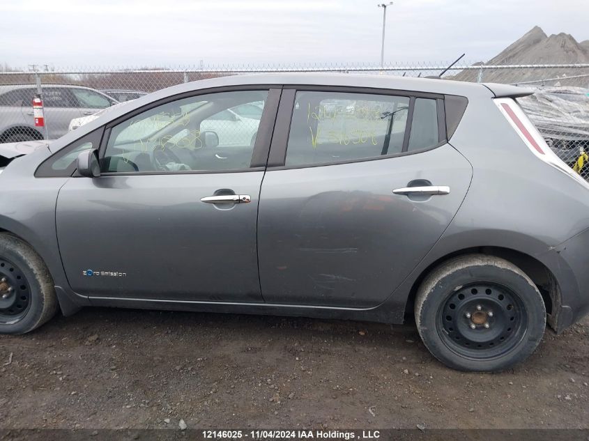 2015 Nissan Leaf S/Sv/Sl VIN: 1N4AZ0CP2FC318508 Lot: 12146025