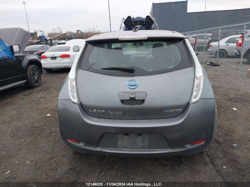 2015 Nissan Leaf S/Sv/Sl VIN: 1N4AZ0CP2FC318508 Lot: 12146025