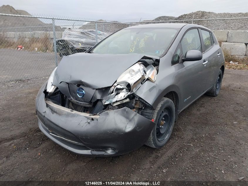 2015 Nissan Leaf S/Sv/Sl VIN: 1N4AZ0CP2FC318508 Lot: 12146025