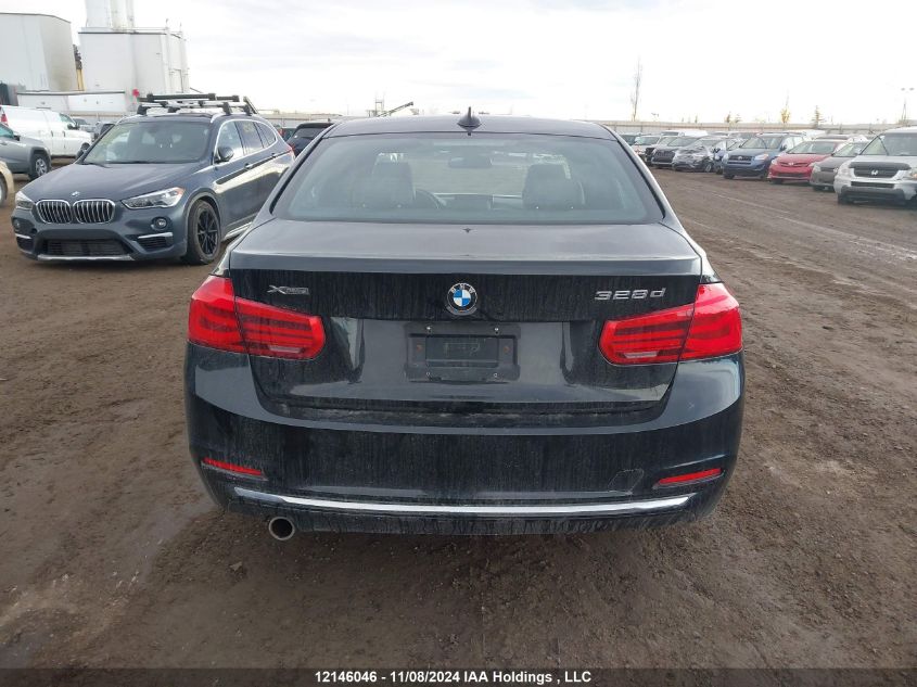 2016 BMW 3 Series VIN: WBA8F1C56GK438676 Lot: 12146046