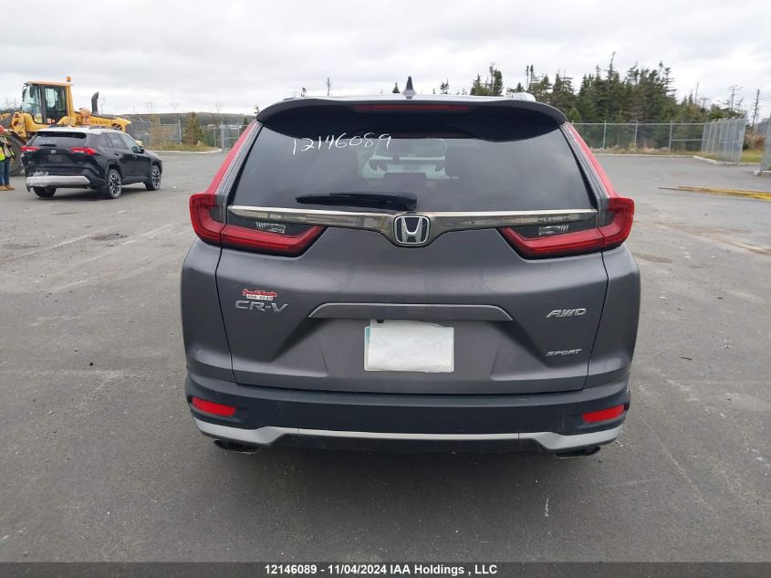 2022 Honda Cr-V VIN: 2HKRW2H48NH212678 Lot: 12146089