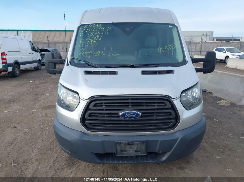 2016 Ford Transit T-250 VIN: 1FTYR2CG2GKA62883 Lot: 12146148