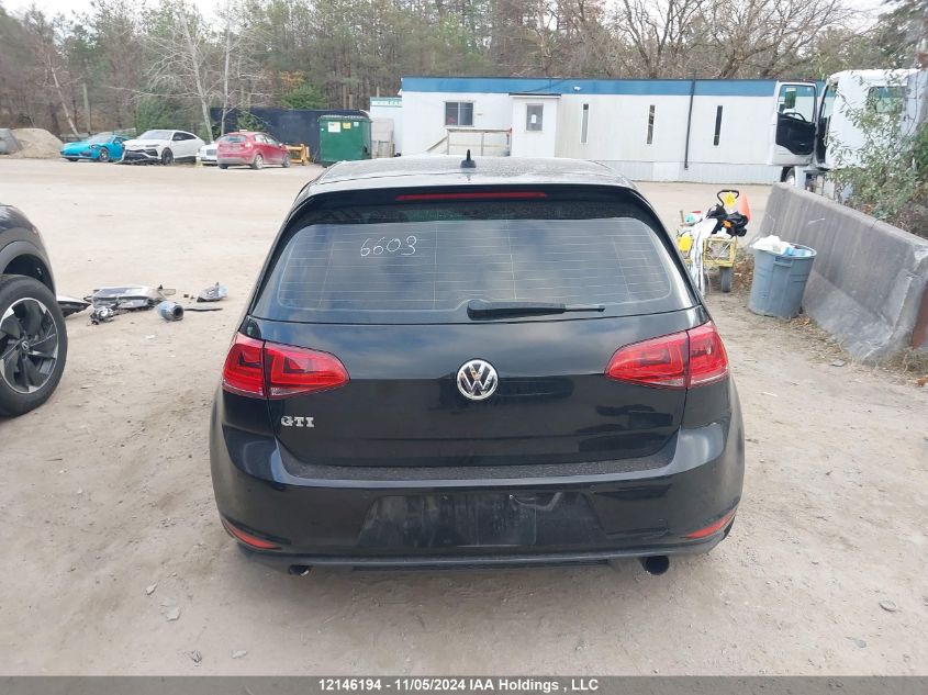 2017 Volkswagen Golf Gti VIN: 3VW5T7AU5HM054066 Lot: 12146194