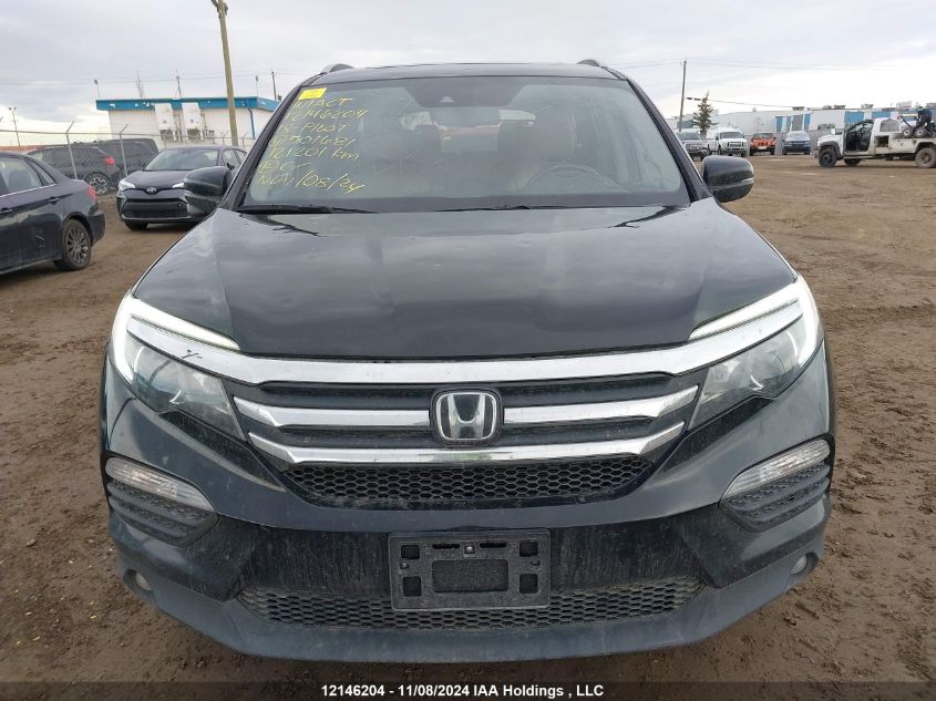 2018 Honda Pilot Exl VIN: 5FNYF6H89JB501681 Lot: 12146204