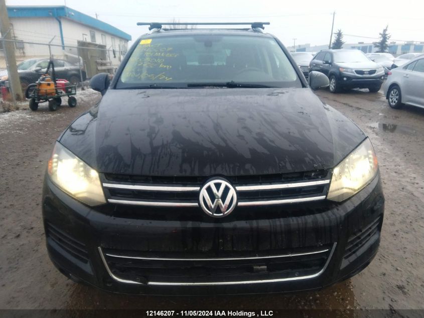 2013 Volkswagen Touareg VIN: WVGEP9BP1DD005010 Lot: 12146207