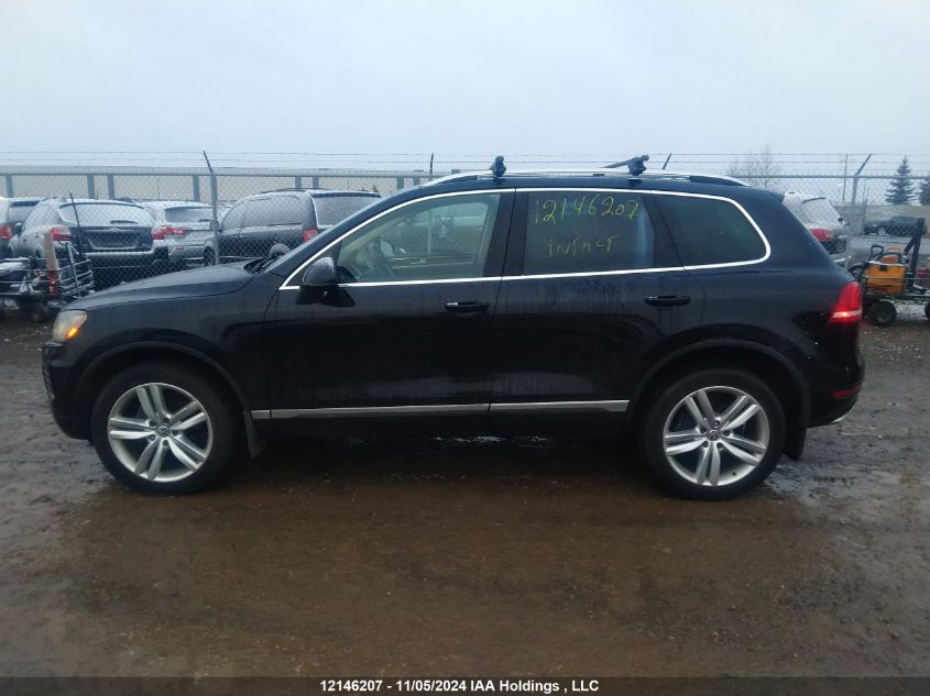 2013 Volkswagen Touareg VIN: WVGEP9BP1DD005010 Lot: 12146207