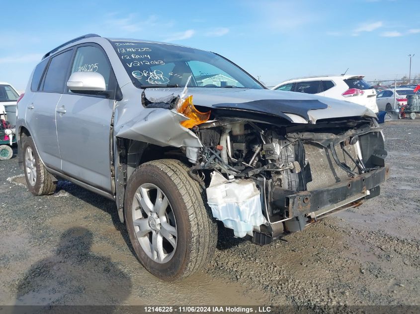 2012 Toyota Rav4 VIN: 2T3BF4DV2CW212063 Lot: 12146225