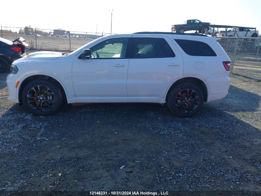 2022 Dodge Durango Gt VIN: 1C4RDJDG1NC225235 Lot: 12146231