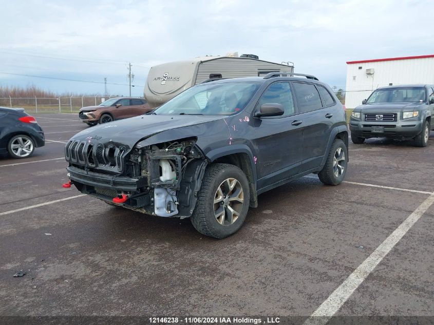 2016 Jeep Cherokee Trailhawk VIN: 1C4PJMBB9GW189028 Lot: 12146238