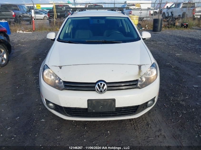 2012 Volkswagen Golf Wagon VIN: 3VWML7AJ3CM688809 Lot: 12146267