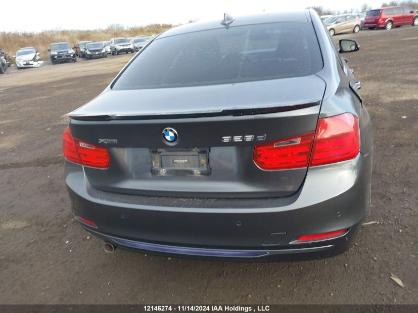 2015 BMW 3 Series VIN: WBA3D5C58FK290455 Lot: 12146274