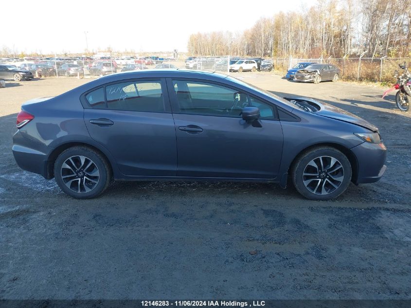 2015 Honda Civic Sedan VIN: 2HGFB2E54FH015885 Lot: 12146283