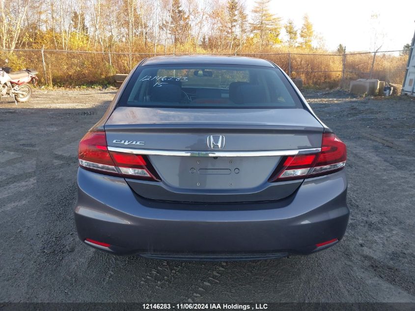 2015 Honda Civic Sedan VIN: 2HGFB2E54FH015885 Lot: 12146283