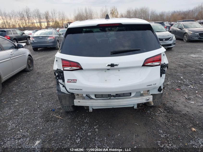 2022 Chevrolet Equinox VIN: 3GNAXUEV6NL232731 Lot: 12146290