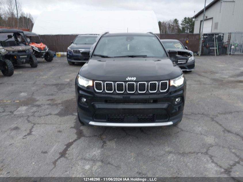 2024 Jeep Compass Limited VIN: 3C4NJDCNXRT594243 Lot: 12146298