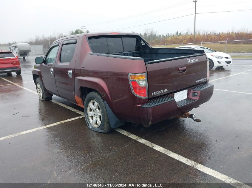 2007 Honda Ridgeline VIN: 2HJYK16517H003402 Lot: 12146346