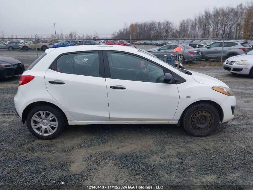 2013 Mazda Mazda2 VIN: JM1DE1KY2D0168966 Lot: 12146413