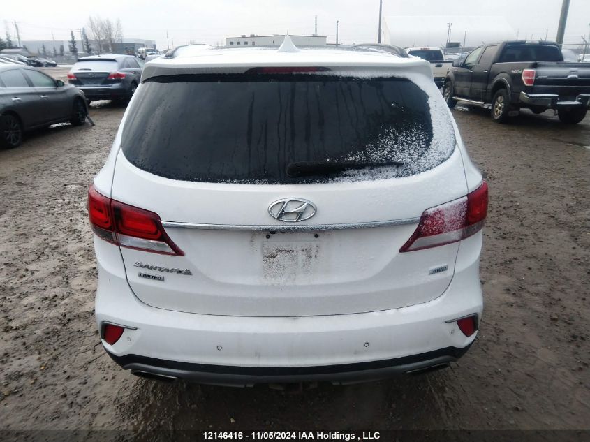 2017 Hyundai Santa Fe Se/Limited VIN: KM8SNDHF8HU248801 Lot: 12146416