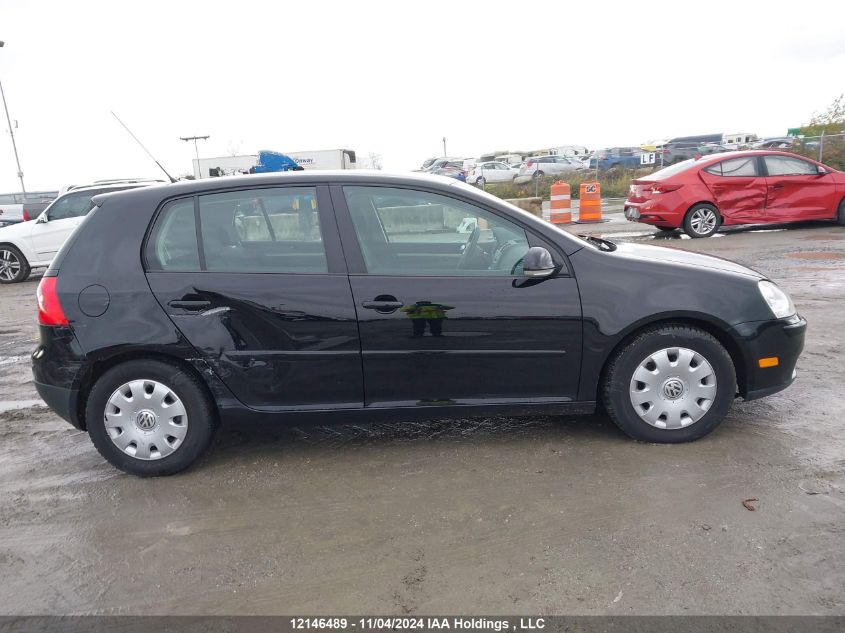 2009 Volkswagen Rabbit VIN: WVWCA71K69W146996 Lot: 12146489