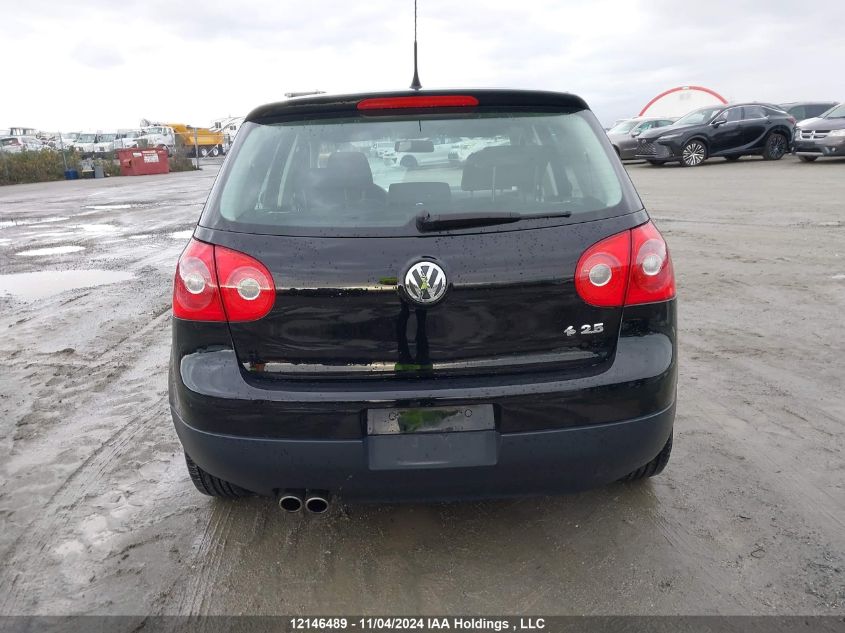 2009 Volkswagen Rabbit VIN: WVWCA71K69W146996 Lot: 12146489