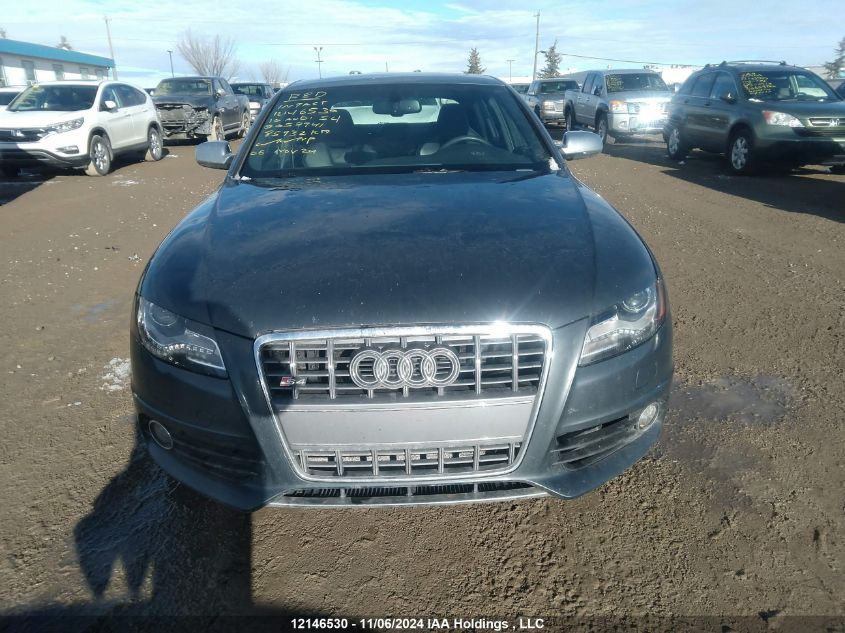 2010 Audi S4 VIN: WAUFGDFL4AA057941 Lot: 12146530