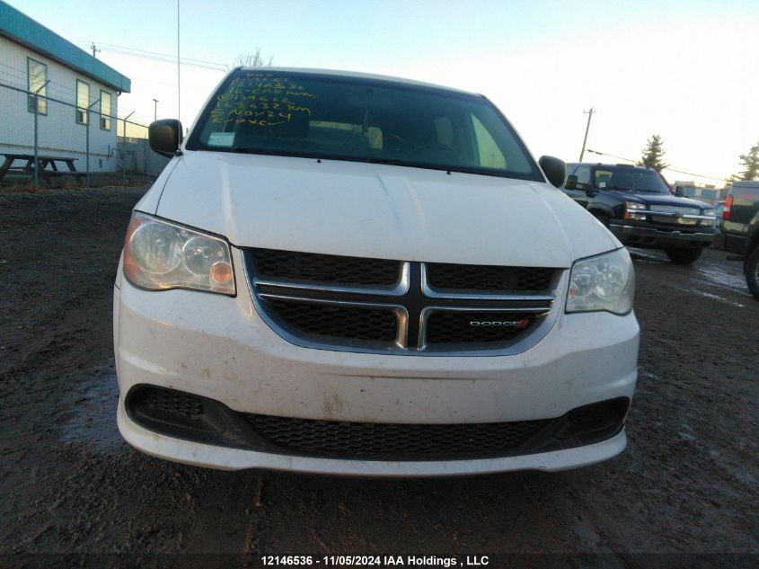 2016 Dodge Grand Caravan Se/Sxt VIN: 2C4RDGBG6GR139662 Lot: 12146536