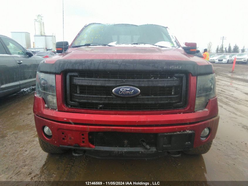 2013 Ford F150 Supercrew VIN: 1FTFW1ET3DFA81564 Lot: 12146569