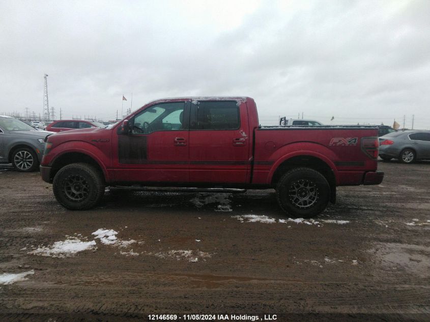 2013 Ford F150 Supercrew VIN: 1FTFW1ET3DFA81564 Lot: 12146569