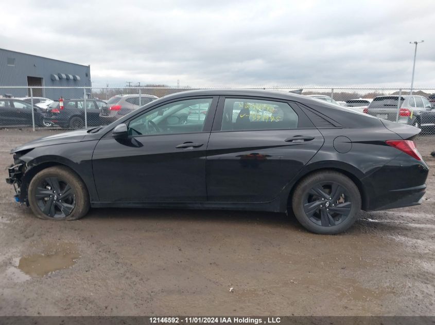 2022 Hyundai Elantra Preferred Ivt VIN: KMHLM4AG8NU357975 Lot: 12146592