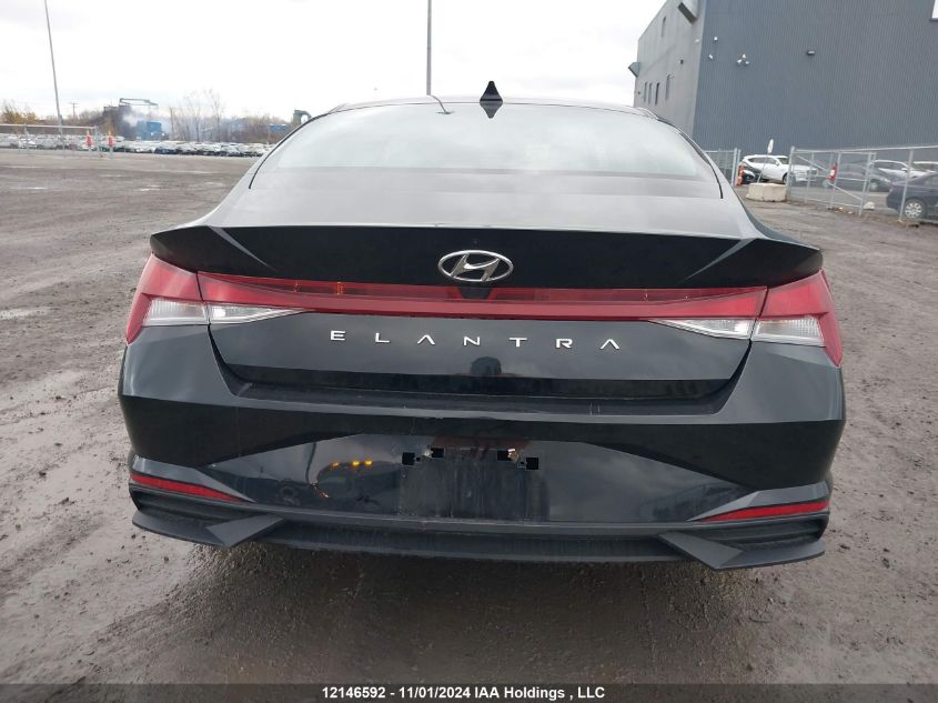 2022 Hyundai Elantra Preferred Ivt VIN: KMHLM4AG8NU357975 Lot: 12146592