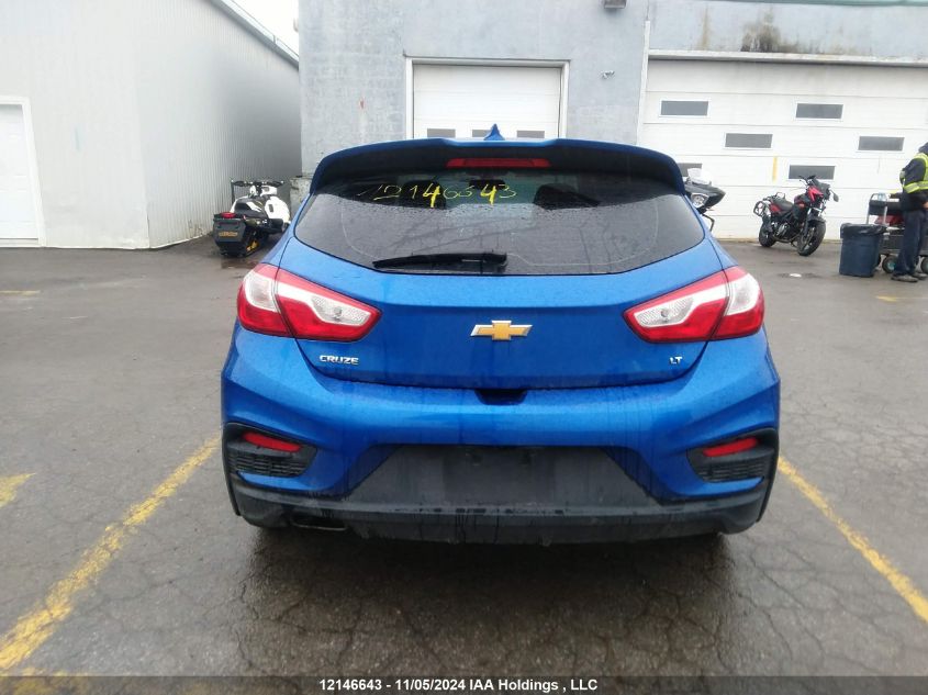 2017 Chevrolet Cruze VIN: 3G1BE6SM3HS565353 Lot: 12146643