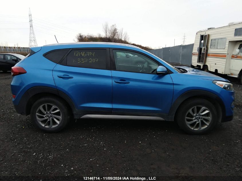 2017 Hyundai Tucson Premium VIN: KM8J33A48HU337207 Lot: 12146714