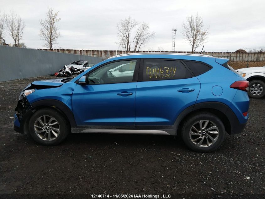 2017 Hyundai Tucson Premium VIN: KM8J33A48HU337207 Lot: 12146714